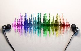 耳机放下视觉声波