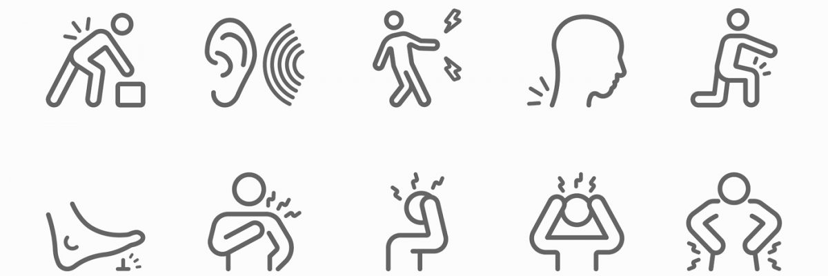 这张图显示了不同类型的疼痛