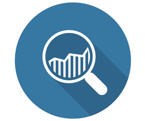 这是一个放大镜的插图。