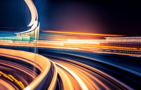 抽象的运动，模糊的图像