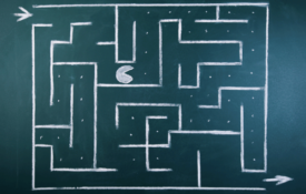 回到页面缩略图:玩吃豆人并帮助塑造