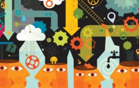 学生笔记本的缩略图:工作或不工作